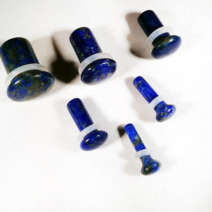 Lapis Lazuli Single Flare Stone Plugs
