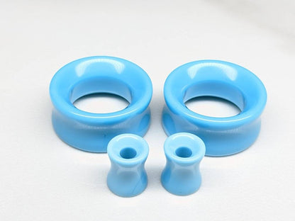 Teal Blue Glass Tunnels