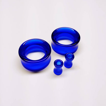 Dark Blue Glass Tunnels