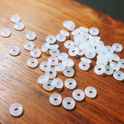 10 Replacement Silicone O-Rings For Single Flare Plugs