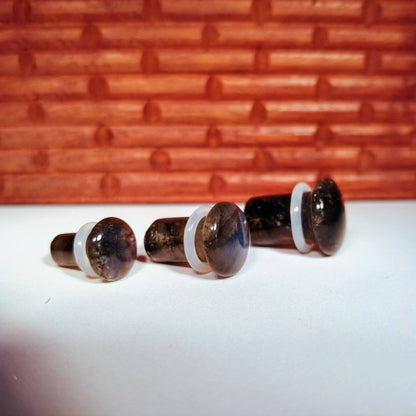 Labradorite Single Flare Stone Plugs