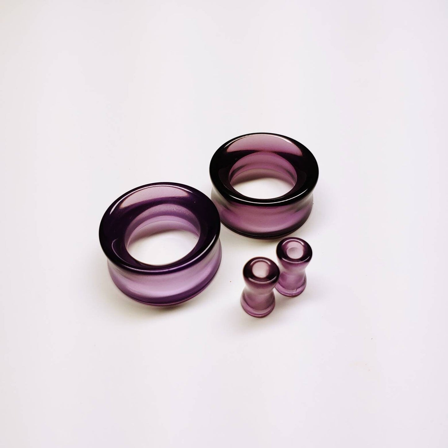 Dark Purple Glass Tunnels