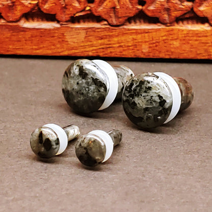Larvikite Single Flare Plugs